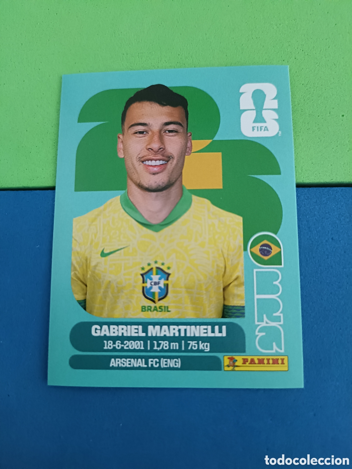 Cromos de Futebol: Panini Mundial Fifa World cup 2026 26 sticker - BRA 18 Martinelli