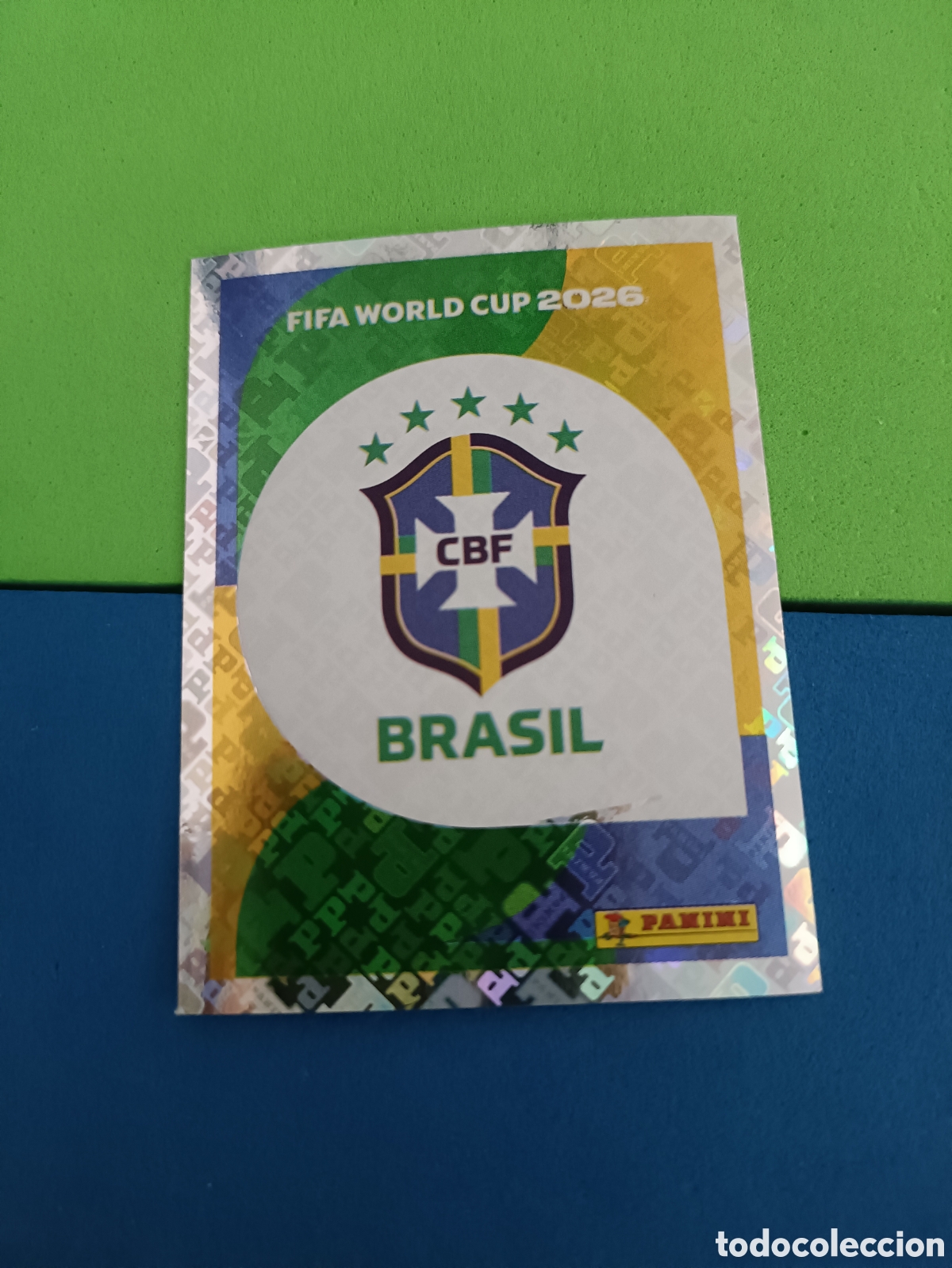 Cromos de Futebol: Panini Mundial Fifa World cup 2026 26 sticker - BRA 1 Escudo Brasil