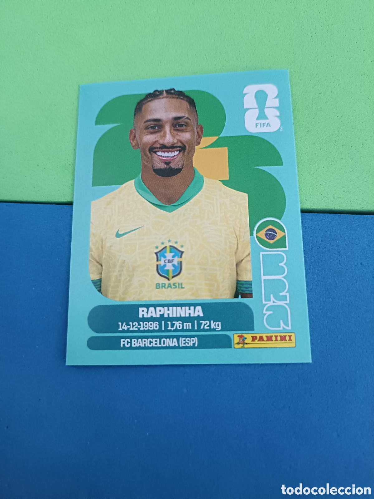 Cartes &agrave; collectionner de Football: Panini Mundial Fifa World cup 2026 26 sticker - BRA 19 Raphinha