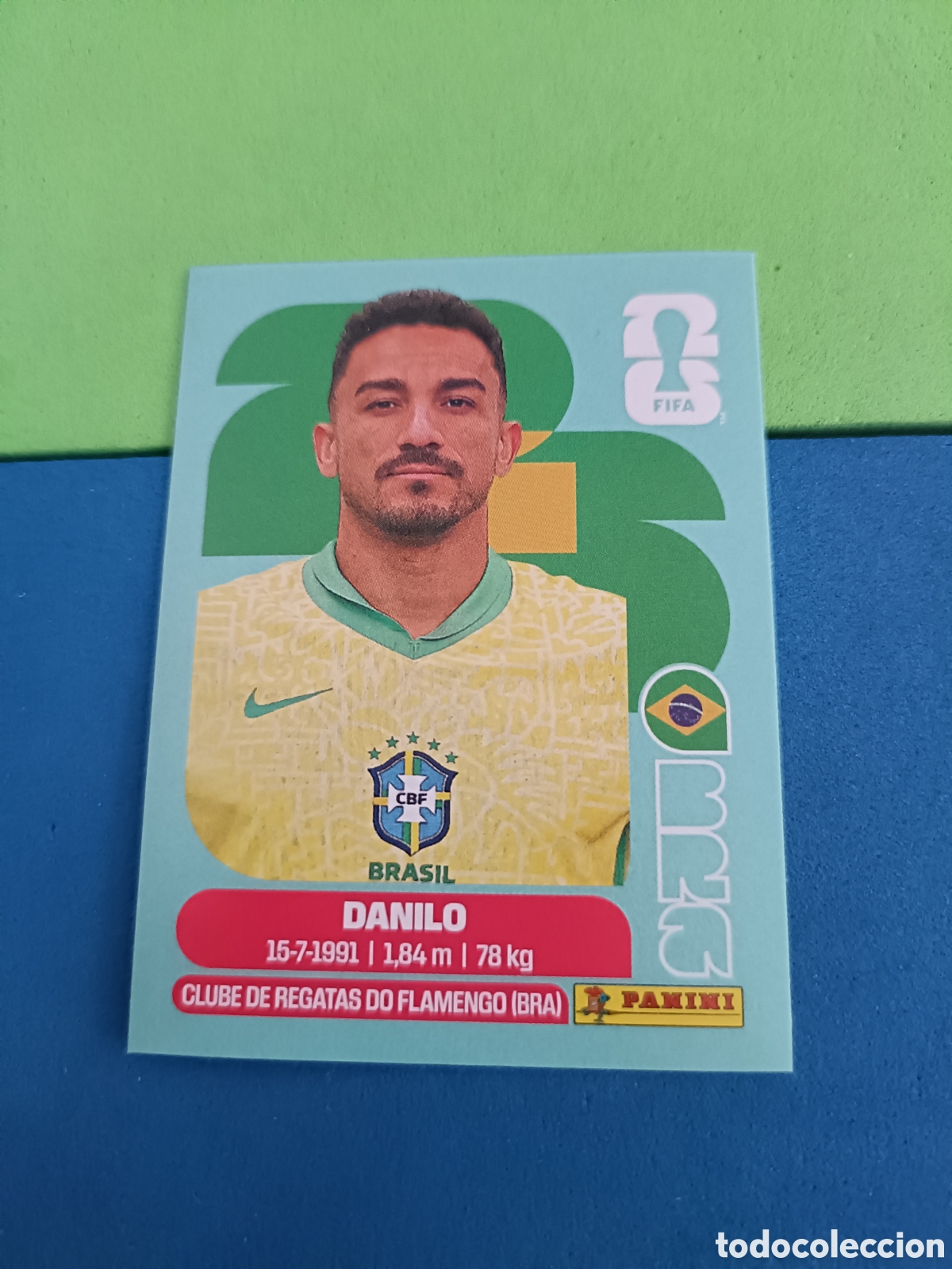 Cartes &agrave; collectionner de Football: Panini Mundial Fifa World cup 2026 26 sticker - BRA 7 Danilo