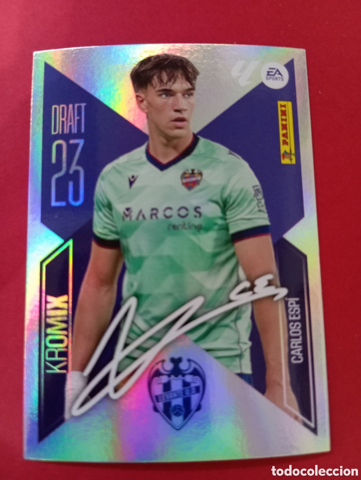 Cromos de f&uacute;tbol: Carlos Esp&iacute; Levante KROMIX n&deg;K4 / PANINI LIGA ESTE 2026/2027
