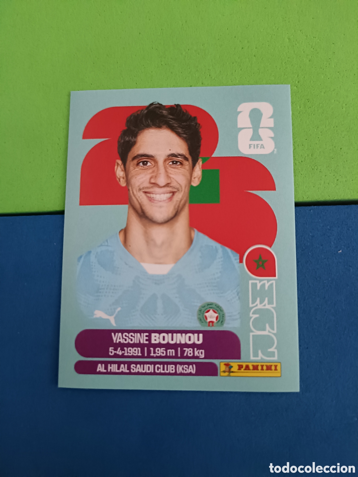 Cromos de f&uacute;tbol: Panini Mundial Fifa World cup 2026 26 sticker - MAR 2 Bounou