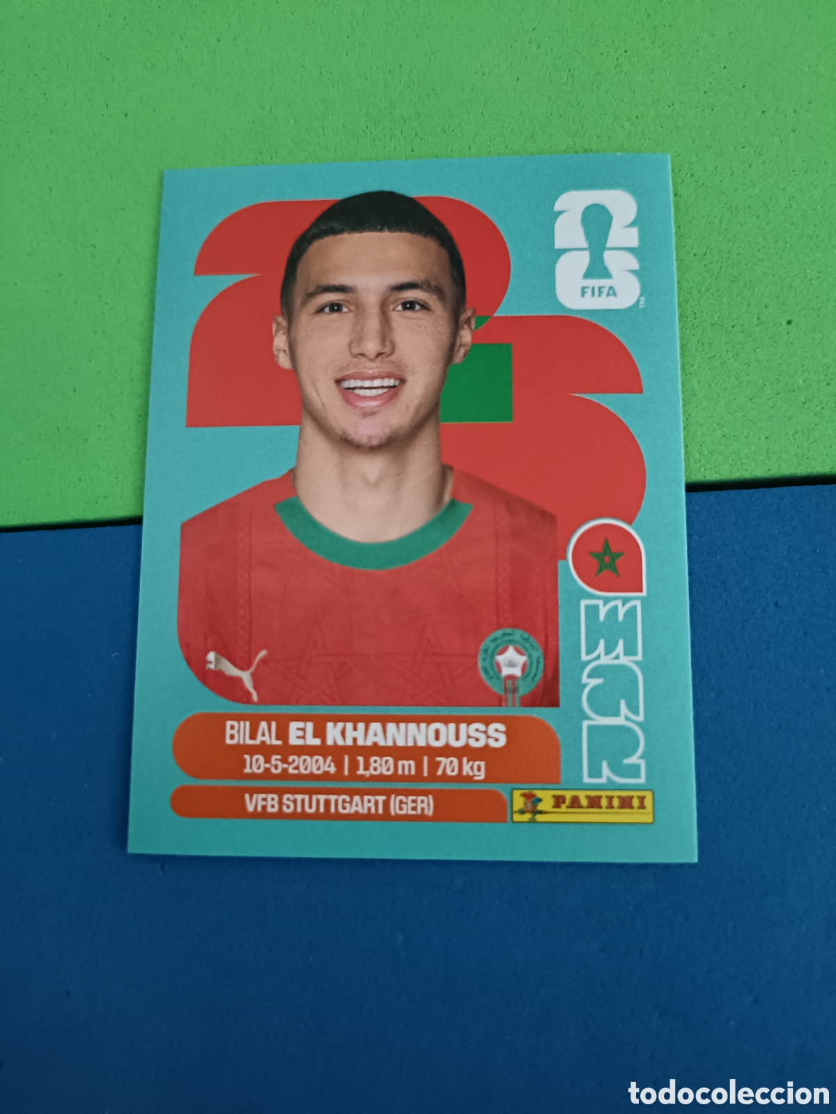 Cromos de f&uacute;tbol: Panini Mundial Fifa World cup 2026 26 sticker - MAR 14 El Khannouss