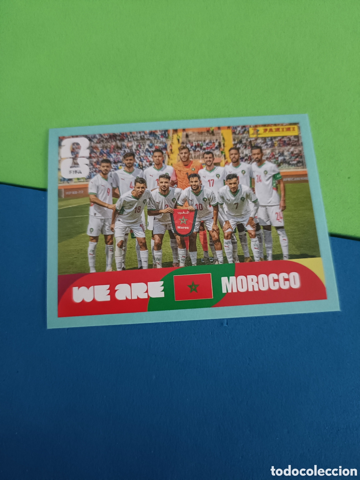 Cromos de f&uacute;tbol: Panini Mundial Fifa World cup 2026 26 sticker - MAR 13 Equipo Marruecos