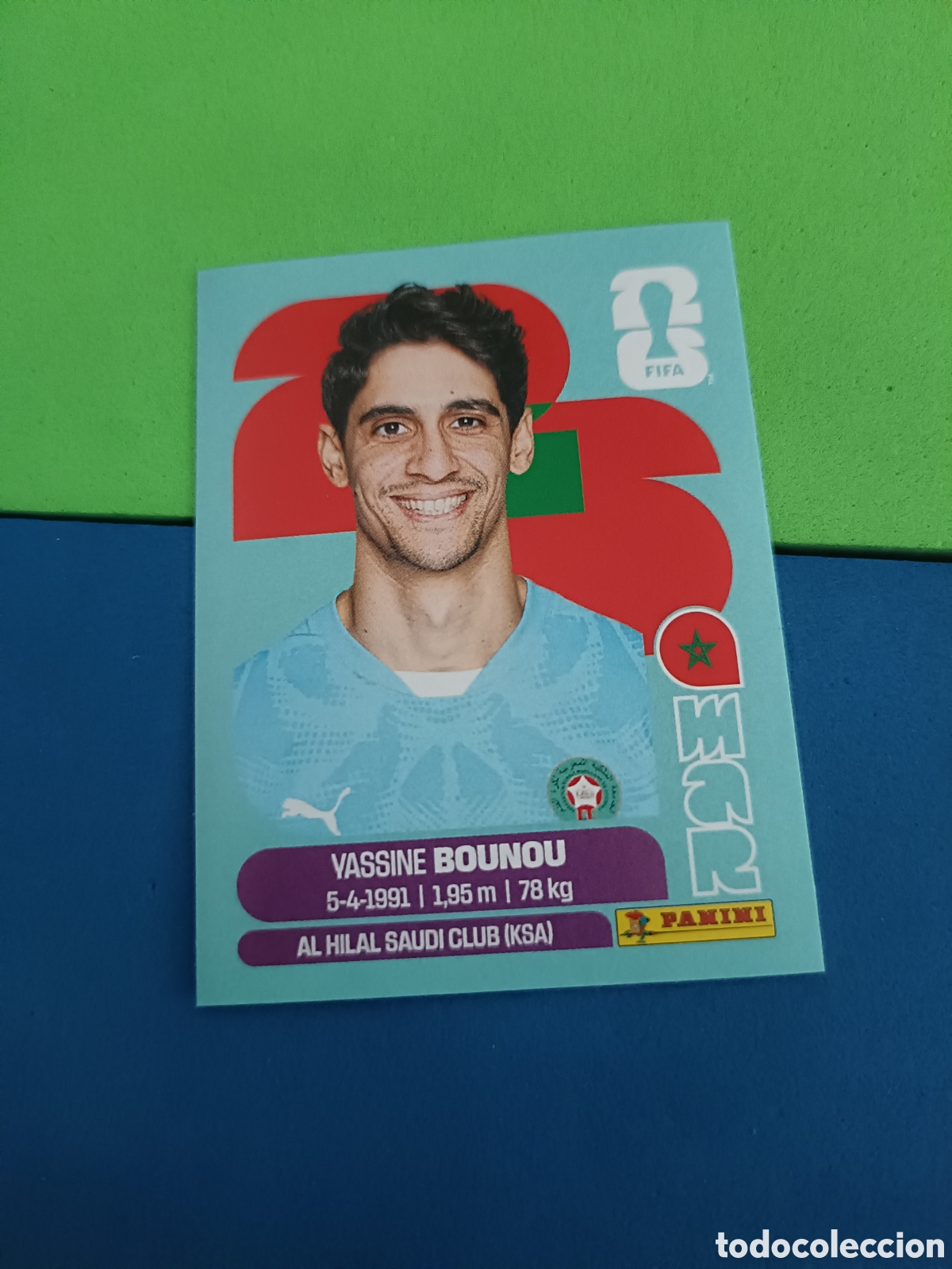 Cromos de f&uacute;tbol: Panini Mundial Fifa World cup 2026 26 sticker - MAR 2 Bounou