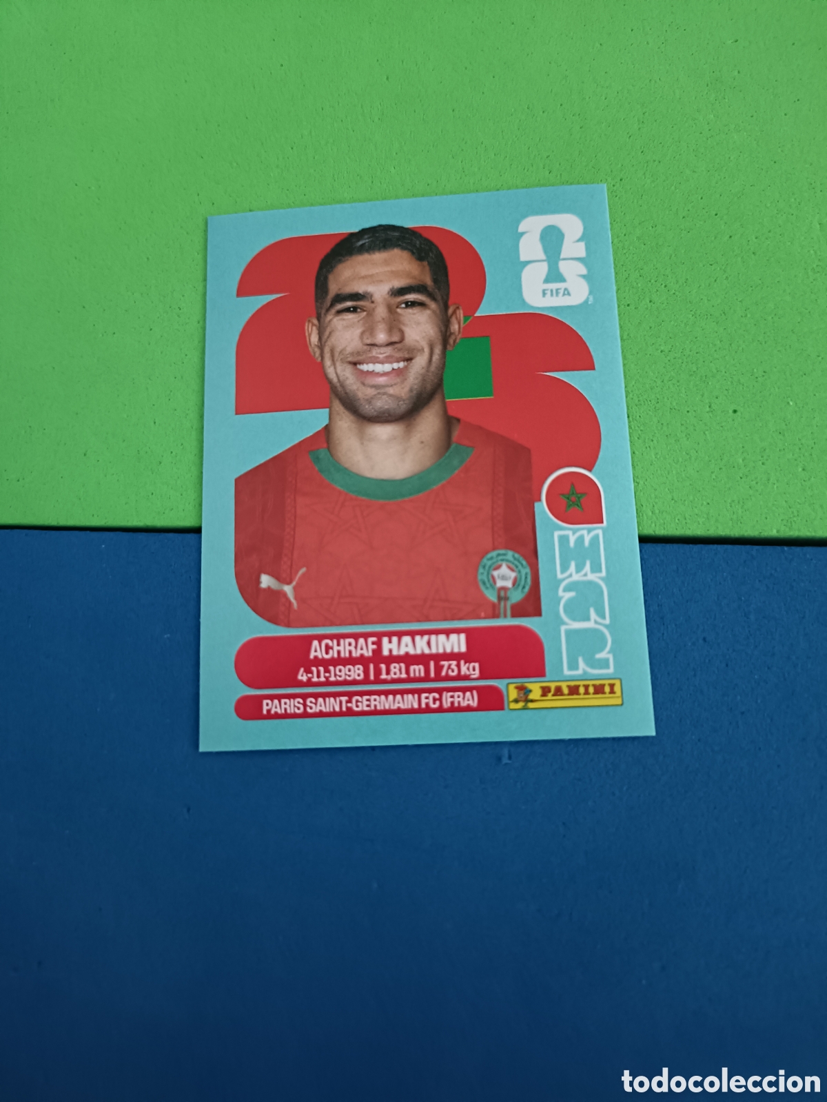 Cromos de f&uacute;tbol: Panini Mundial Fifa World cup 2026 26 sticker - MAR 4 Hakimi