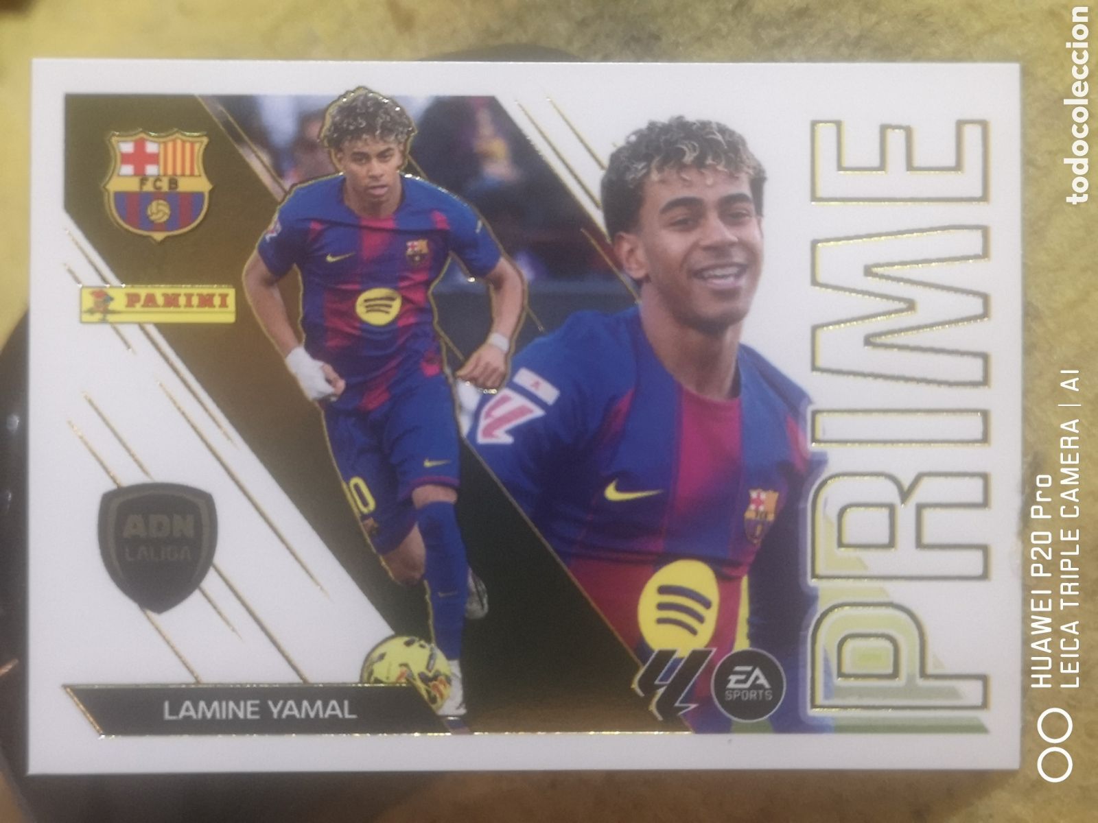 Football Stickers: LAMINE YAMAL LIGA ESTE 2026 2027 2026 27 ADN PRIME 6 BARCELONA