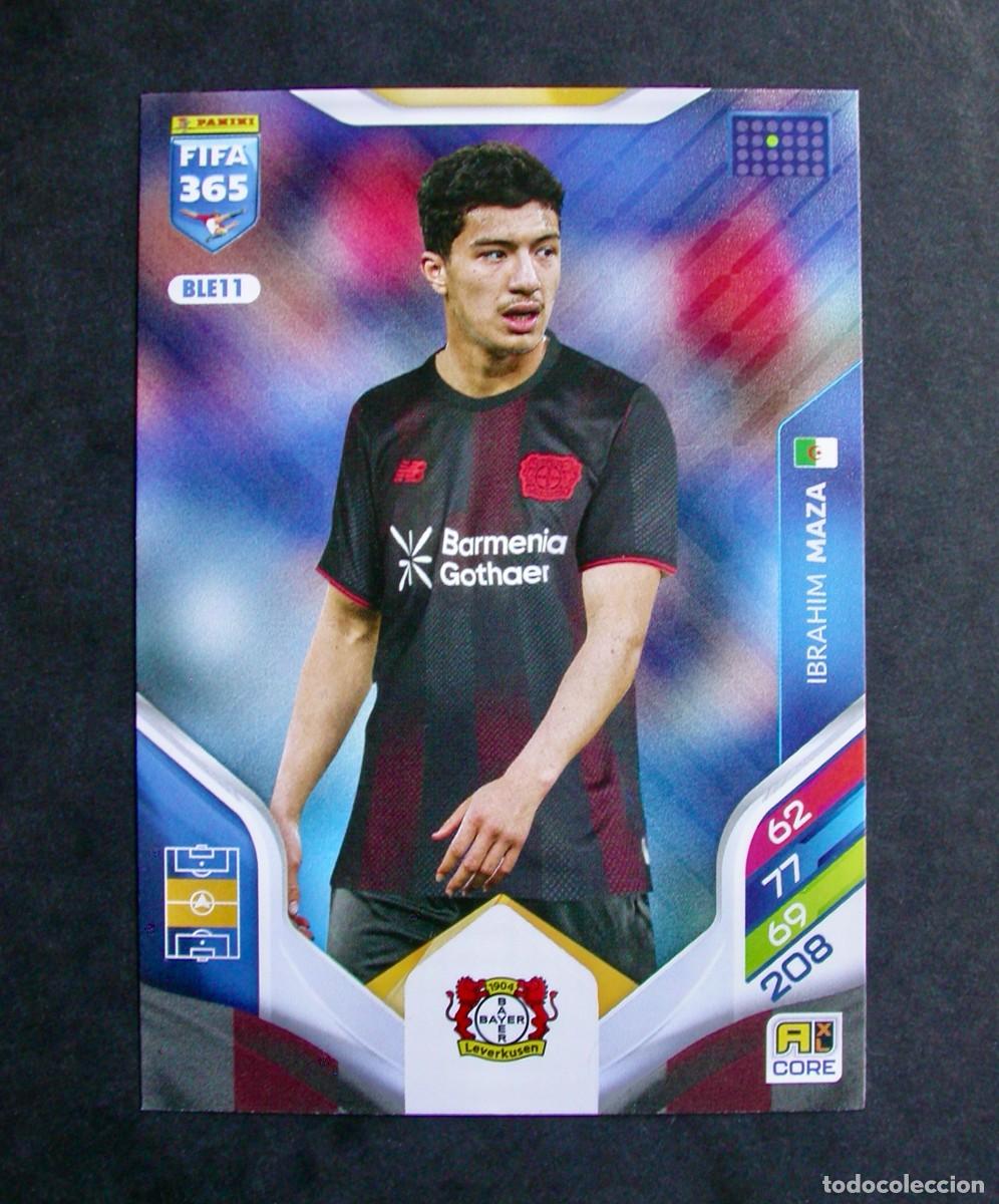 Cromos de f&uacute;tbol: BLE11 IBRAHIM MAZA / BAYER 04 LEVERKUSEN / ADRENALYN XL FIFA 365 2025-2026 / TEAM MATE / PANINI