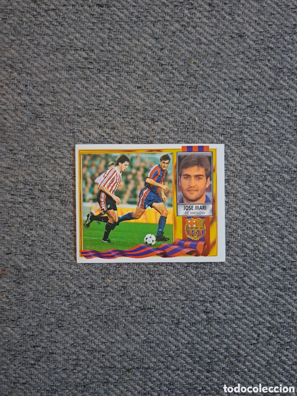 Cromos de f&uacute;tbol: Jose Mari Barcelona Liga Este 95-96