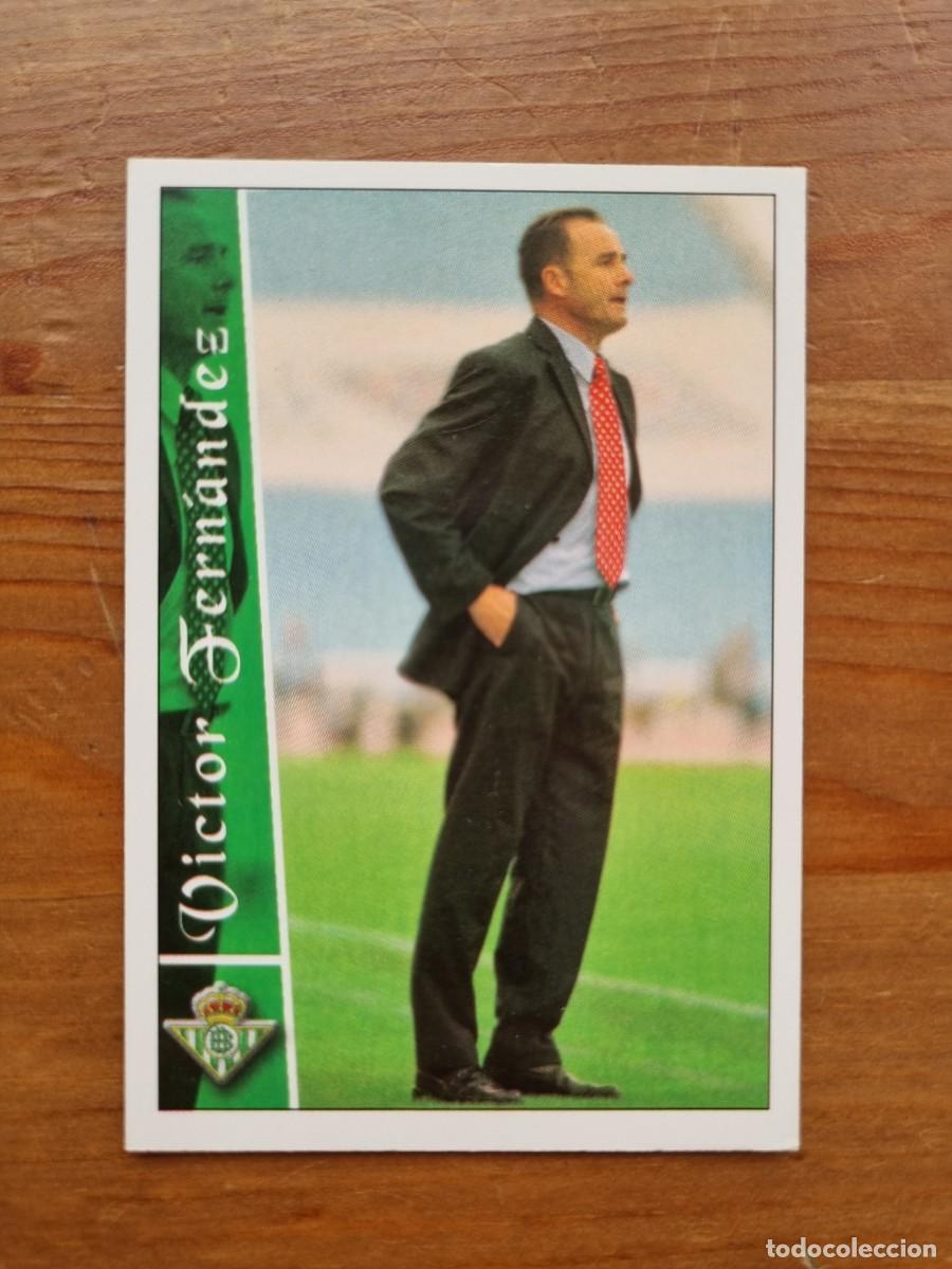 Cromos de f&uacute;tbol: 138 V&Iacute;CTOR FERN&Aacute;NDEZ (Real Betis). Las Fichas de la Liga 2002 2003 02 03 (Mundicromo)