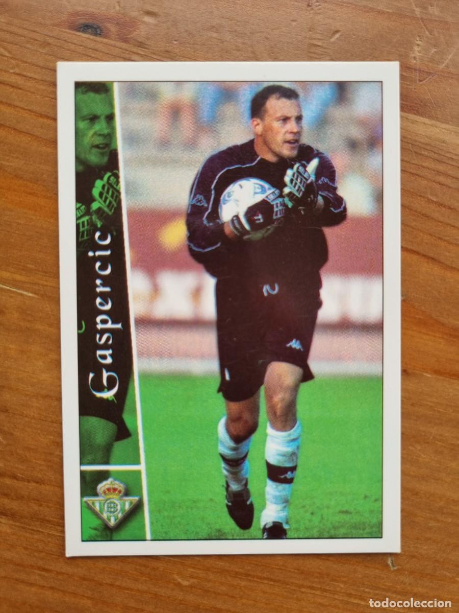 Cromos de f&uacute;tbol: 140 GASPERCIC (Real Betis). Las Fichas de la Liga 2002 2003 02 03 (Mundicromo)