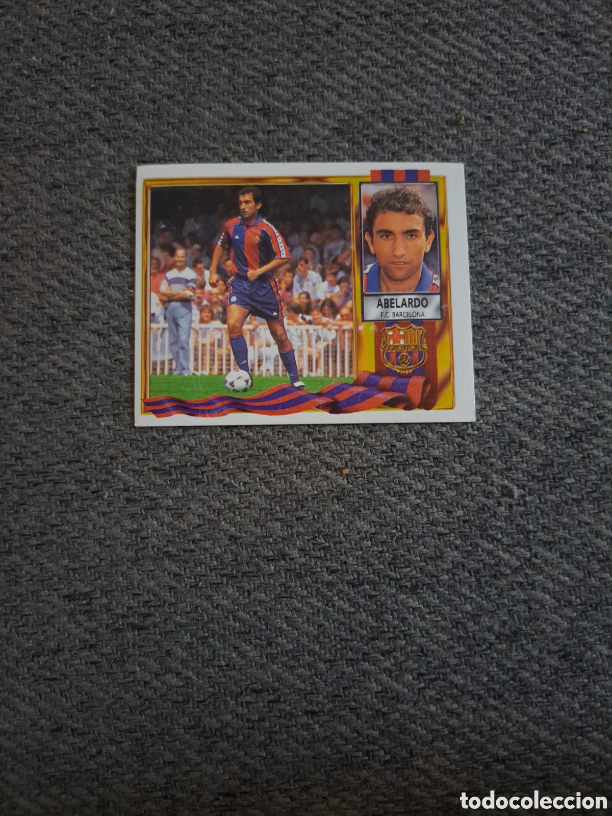 Cromos de f&uacute;tbol: Abelardo. Barcelona. Liga Este 95-96