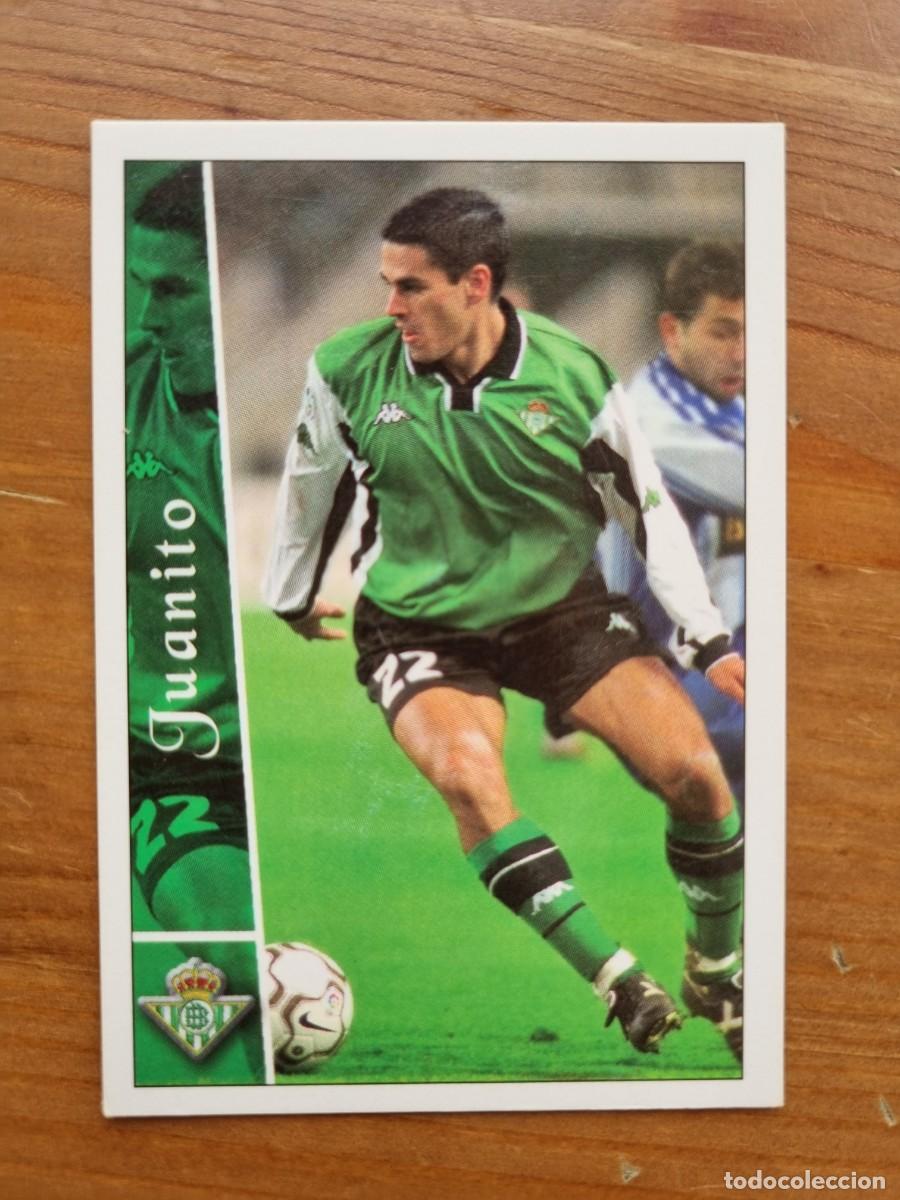 Cromos de f&uacute;tbol: 141 JUANITO (Real Betis). Las Fichas de la Liga 2002 2003 02 03 (Mundicromo)