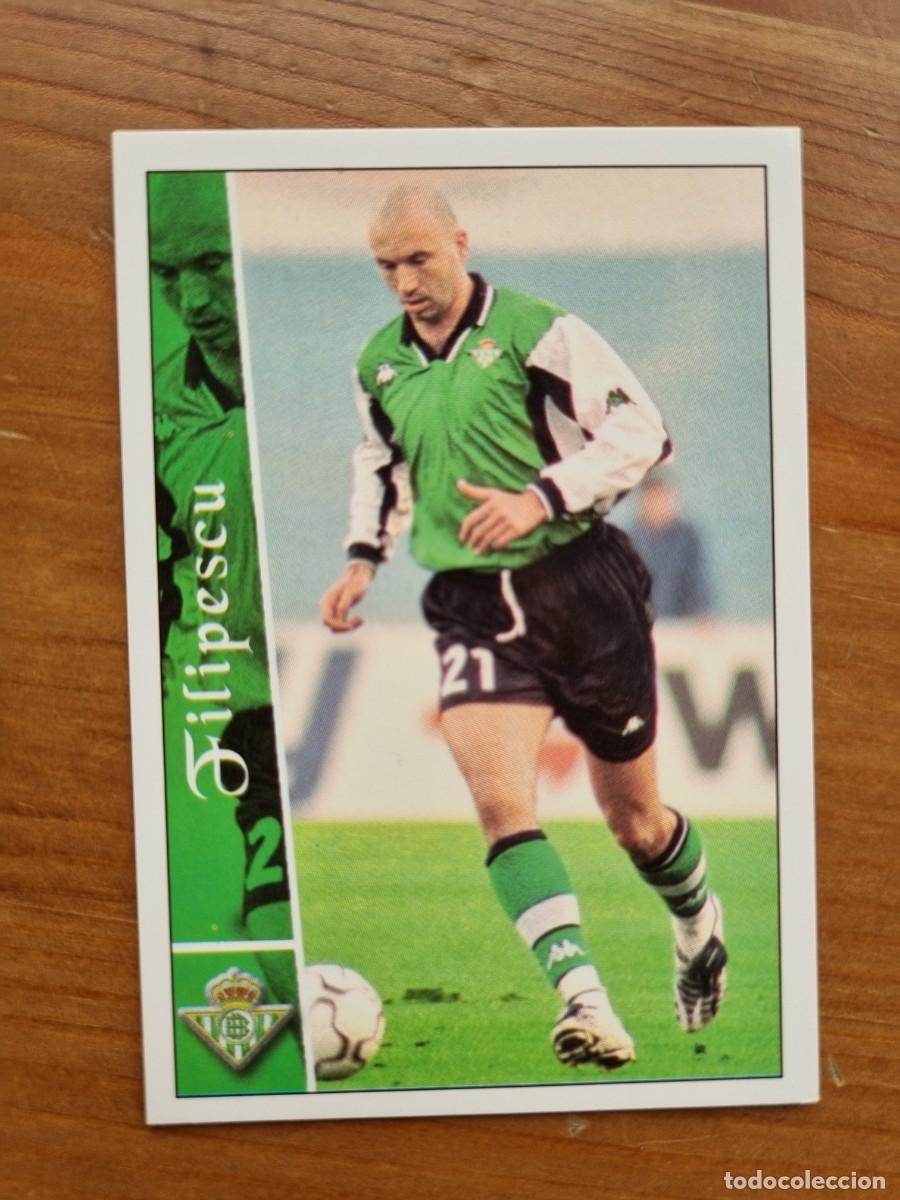 Cromos de Futebol: 144 FILIPESCU (Real Betis). Las Fichas de la Liga 2002 2003 02 03 (Mundicromo)