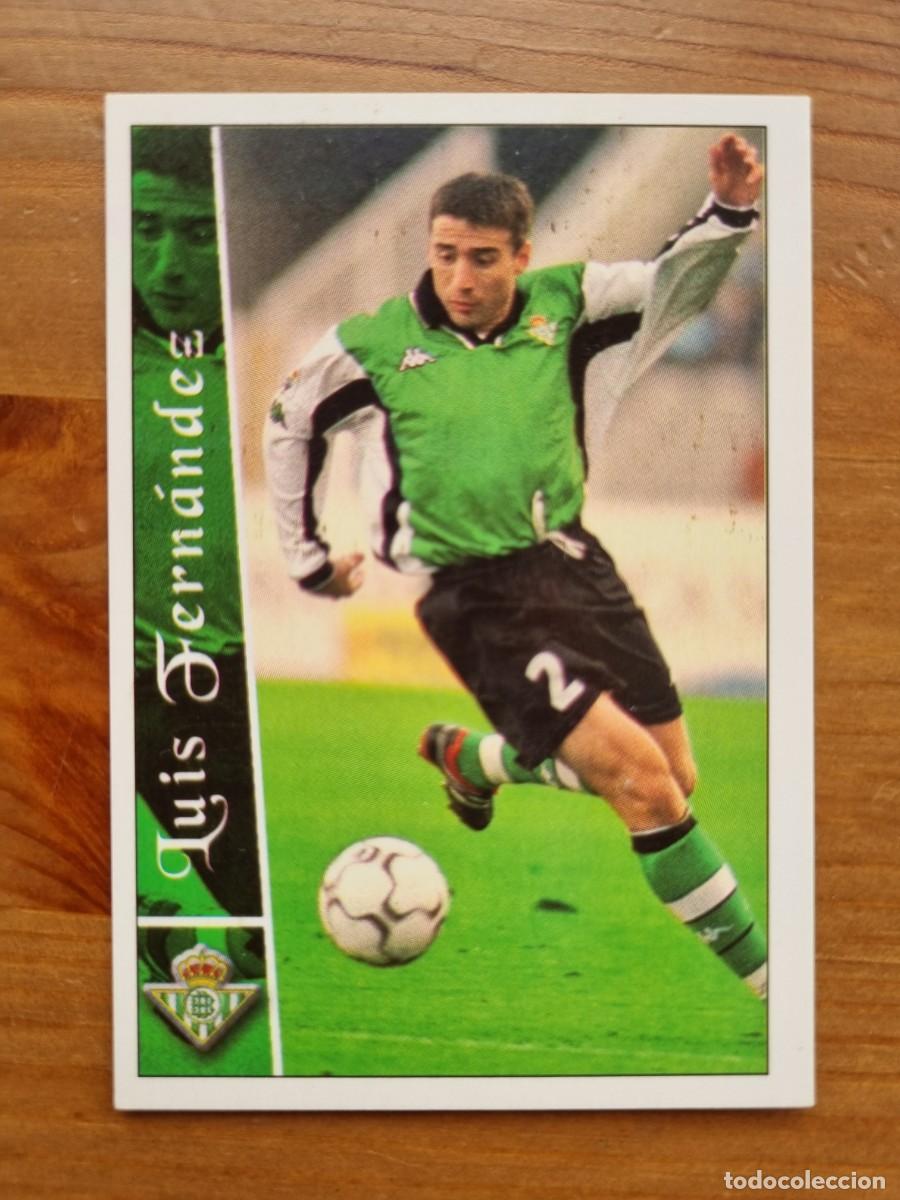 Cromos de Futebol: 147 LUIS FERN&Aacute;NDEZ (Real Betis). Las Fichas de la Liga 2002 2003 02 03 (Mundicromo)