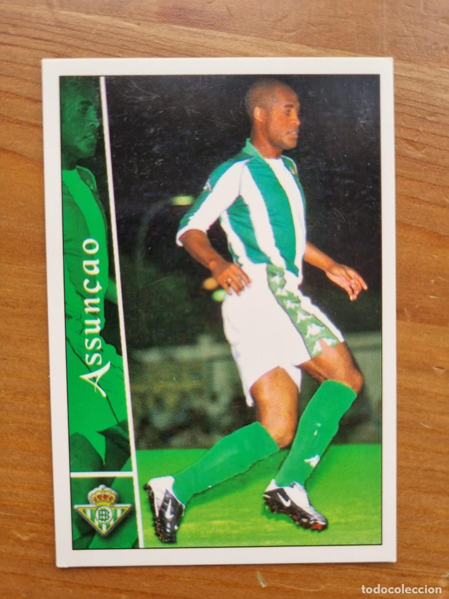 Cromos de f&uacute;tbol: 149 ASSUN&Ccedil;AO (Real Betis). Las Fichas de la Liga 2002 2003 02 03 (Mundicromo)