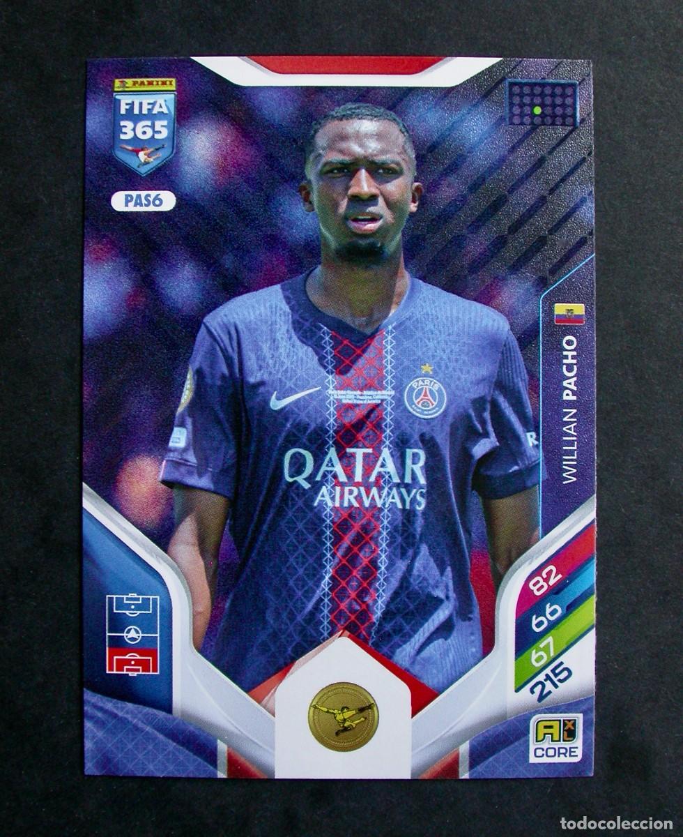 Cromos de f&uacute;tbol: PAS6 WILLIAN PACHO / PAR&Iacute;S SAINT-GERMAIN / ADRENALYN XL FIFA 365 2025-2026 / TEAM MATE / PANINI