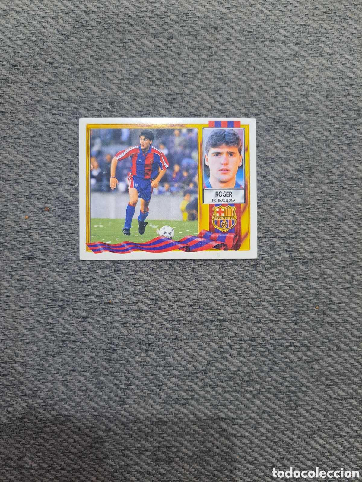 Cromos de Futebol: Roger. Barcelona. Liga Este 95-96