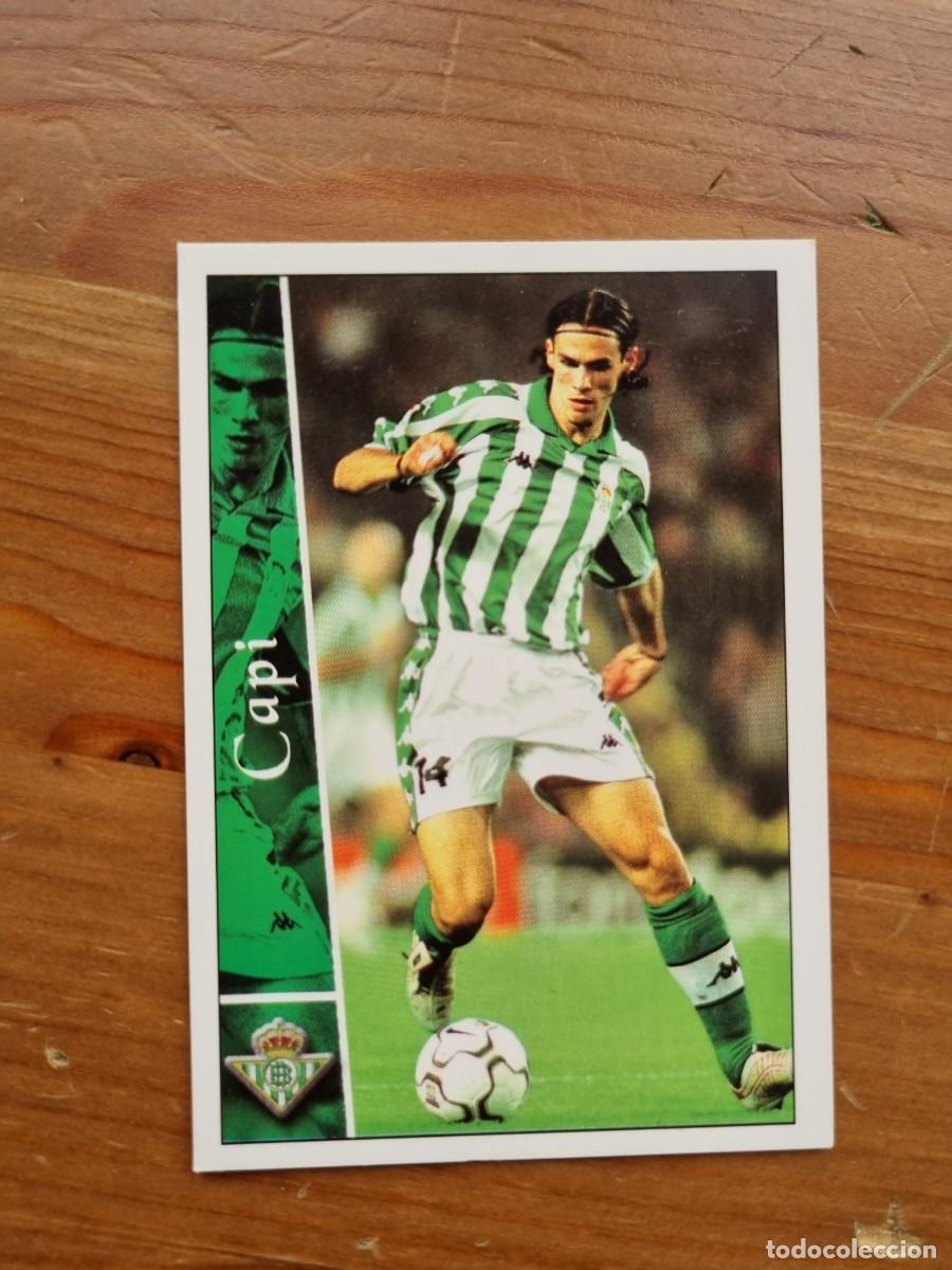 Cromos de Futebol: 152 CAPI (Real Betis). Las Fichas de la Liga 2002 2003 02 03 (Mundicromo)