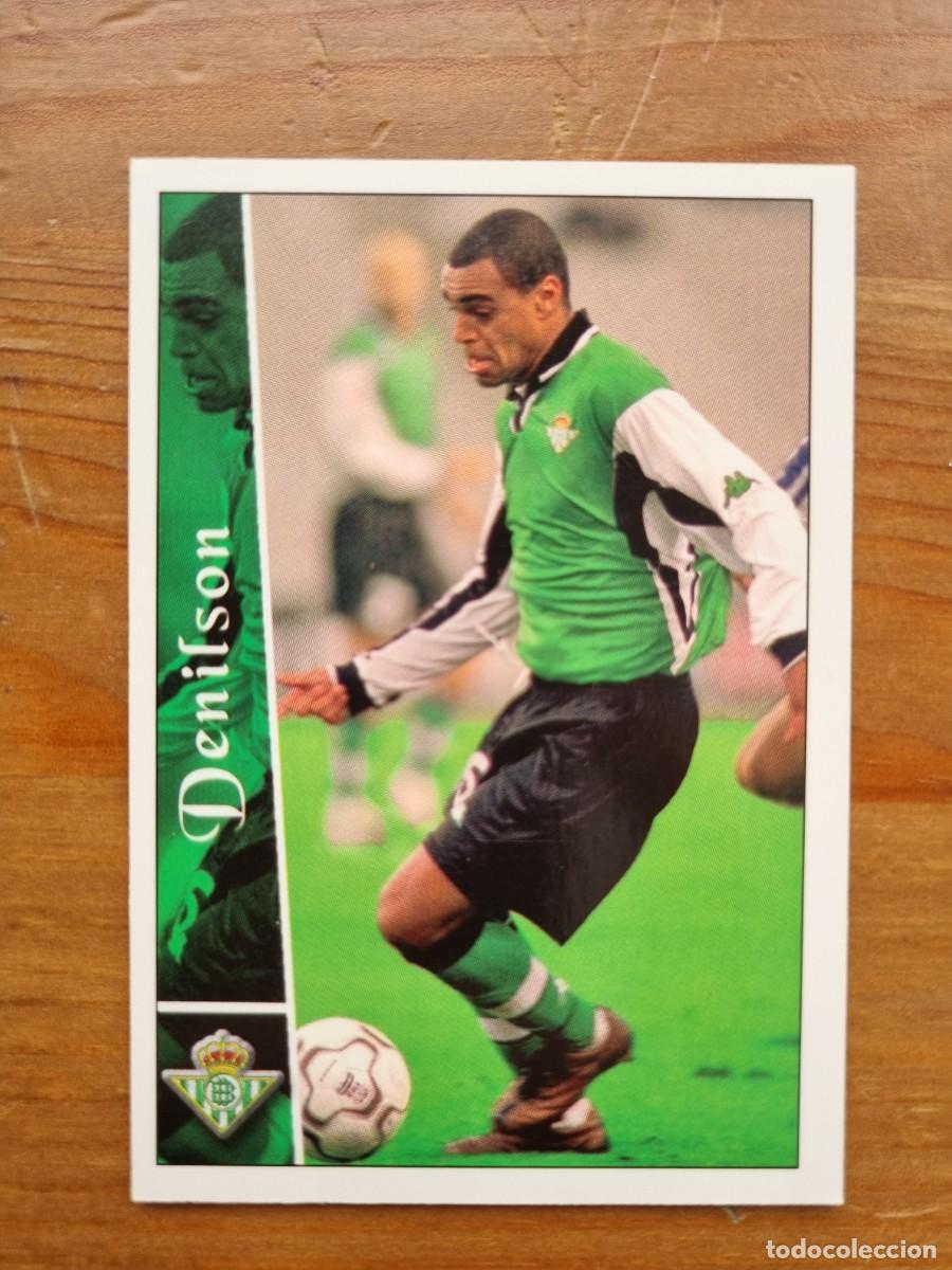 Cromos de f&uacute;tbol: 154 DENILSON (Real Betis). Las Fichas de la Liga 2002 2003 02 03 (Mundicromo)