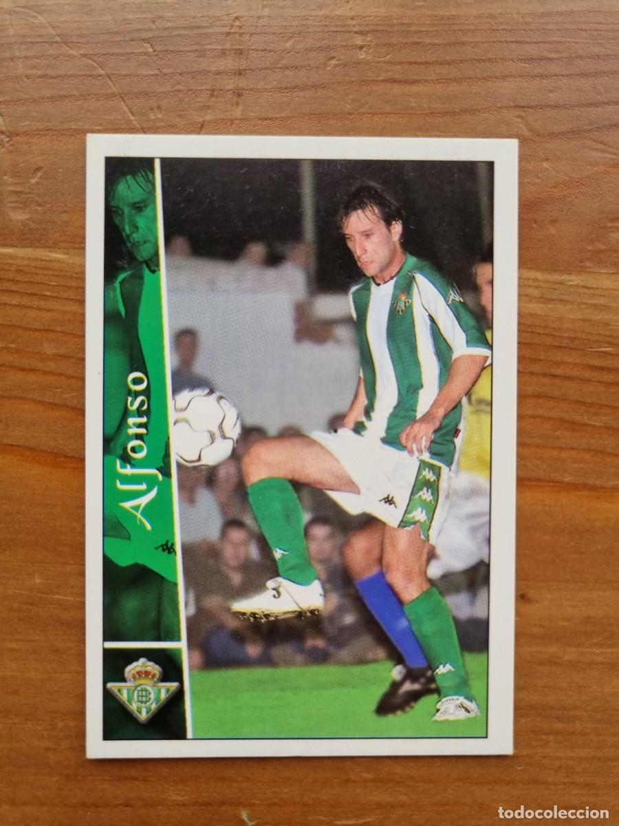 Fu&szlig;ball-Sticker: 157 ALFONSO (Real Betis). Las Fichas de la Liga 2002 2003 02 03 (Mundicromo)
