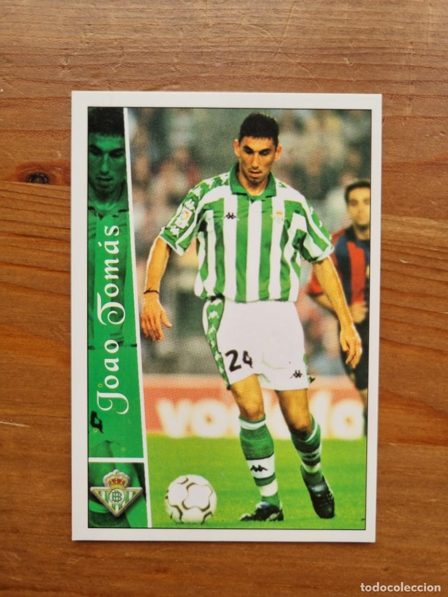 Figurine di Calcio: 159 JOAO TOM&Aacute;S (Real Betis). Las Fichas de la Liga 2002 2003 02 03 (Mundicromo)