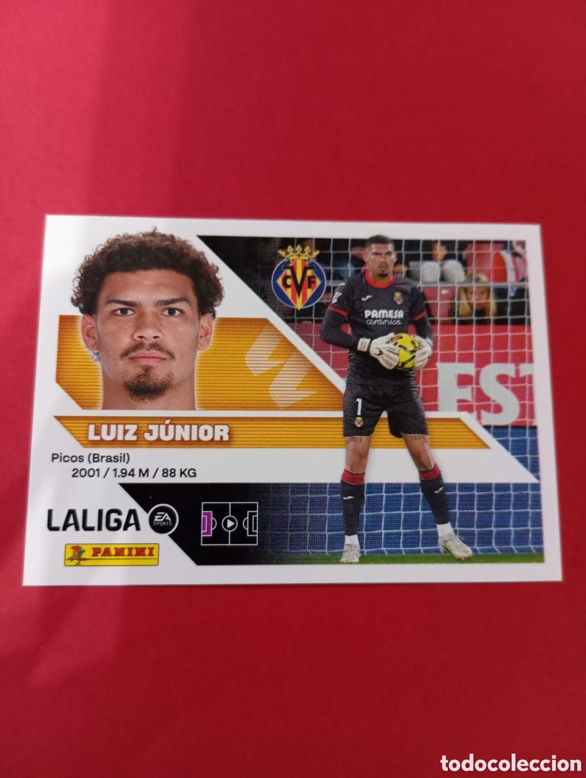 Cromos de f&uacute;tbol: Luiz Junior Villarreal n&deg;3 / PANINI LIGA ESTE 2026/2027