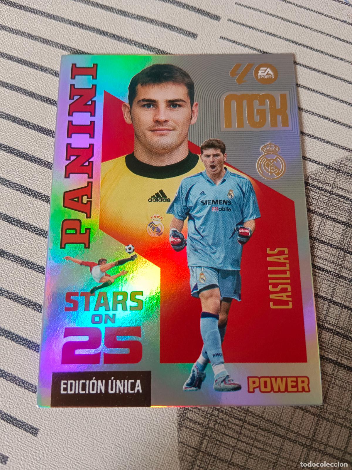 Cromos de f&uacute;tbol: 2026 2027 26 27 MEGACRACKS SERIE STARS ON 25 POWER 428P 428 P CASILLAS REAL MADRID NUEVA