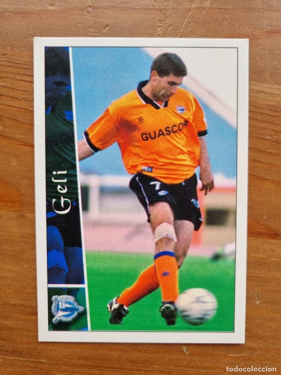 Figurine di Calcio: 168 GELI (Deportivo Alav&eacute;s). Las Fichas de la Liga 2002 2003 02 03 (Mundicromo)