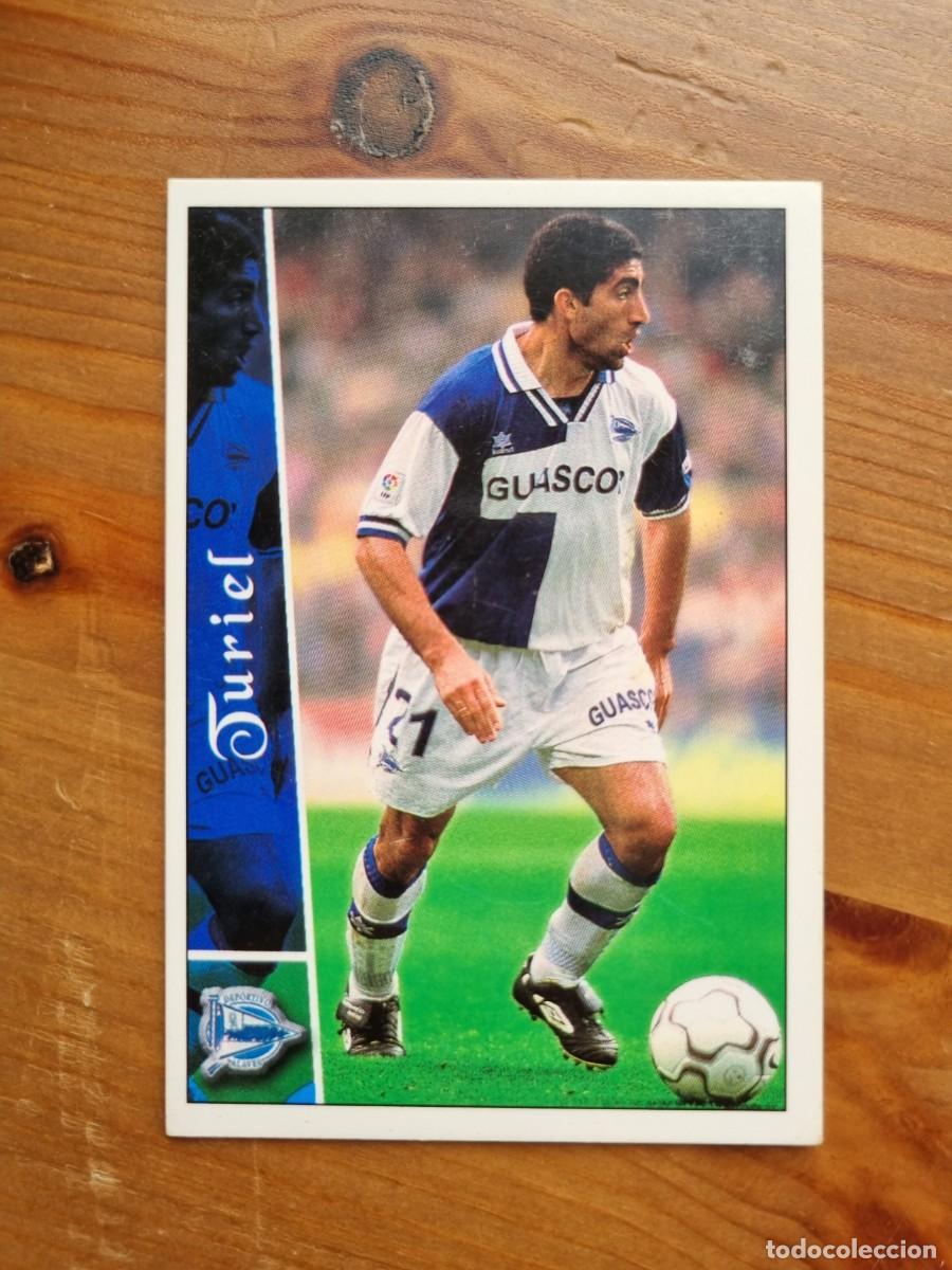 Figurine di Calcio: 178 TURIEL (Deportivo Alav&eacute;s). Las Fichas de la Liga 2002 2003 02 03 (Mundicromo)