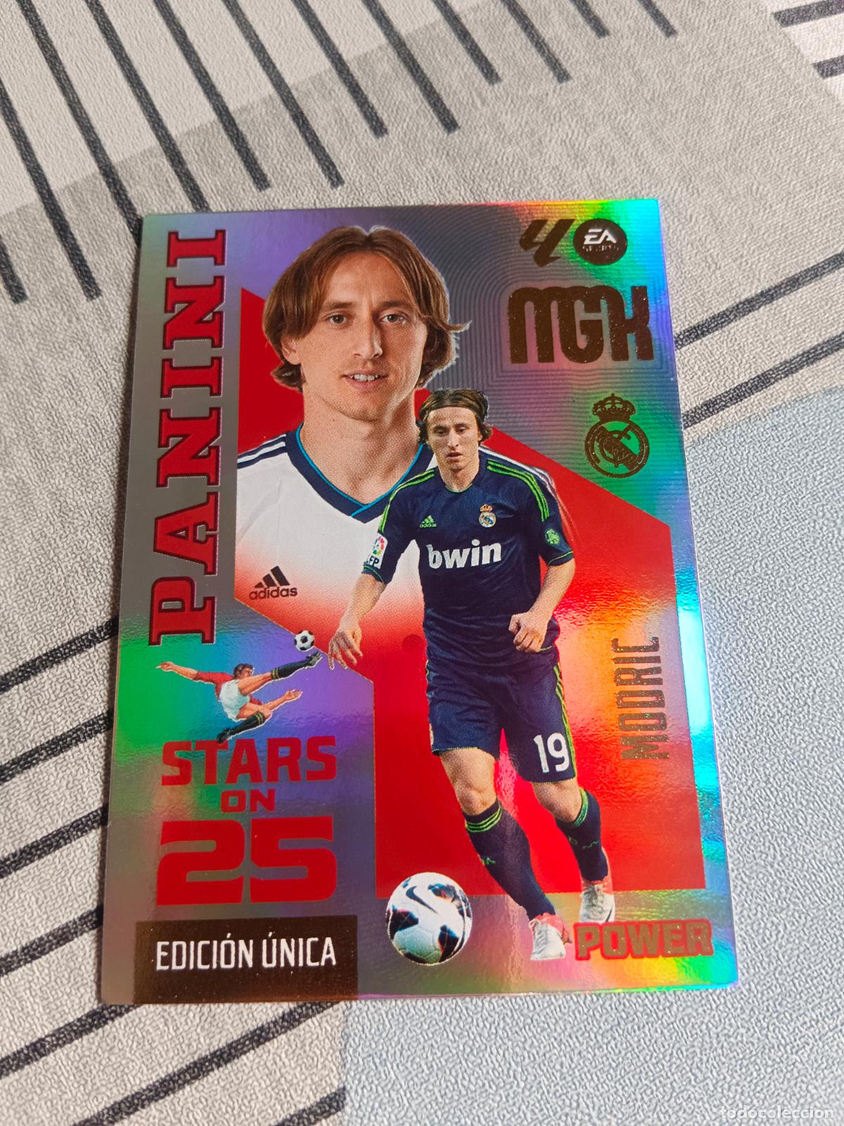 Figurine di Calcio: 2026 2027 26 27 MEGACRACKS SERIE STARS ON 25 POWER 445P 445 P MODRIC REAL MADRID NUEVA