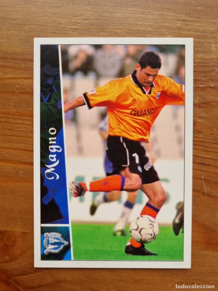 Figurine di Calcio: 182 MAGNO (Deportivo Alav&eacute;s). Las Fichas de la Liga 2002 2003 02 03 (Mundicromo)