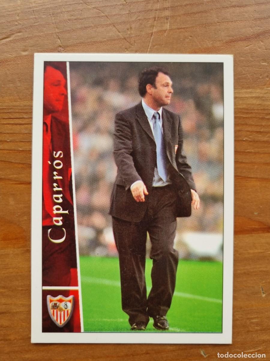 Figurine di Calcio: 192 CAPARR&Oacute;S (Sevilla FC). Las Fichas de la Liga 2002 2003 02 03 (Mundicromo)
