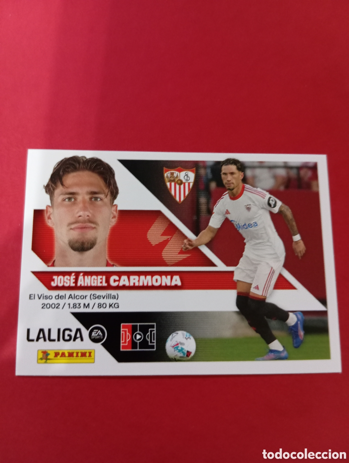 Cromos de Futebol: Carmona Sevilla n&deg;5 / PANINI LIGA ESTE 2026/2027