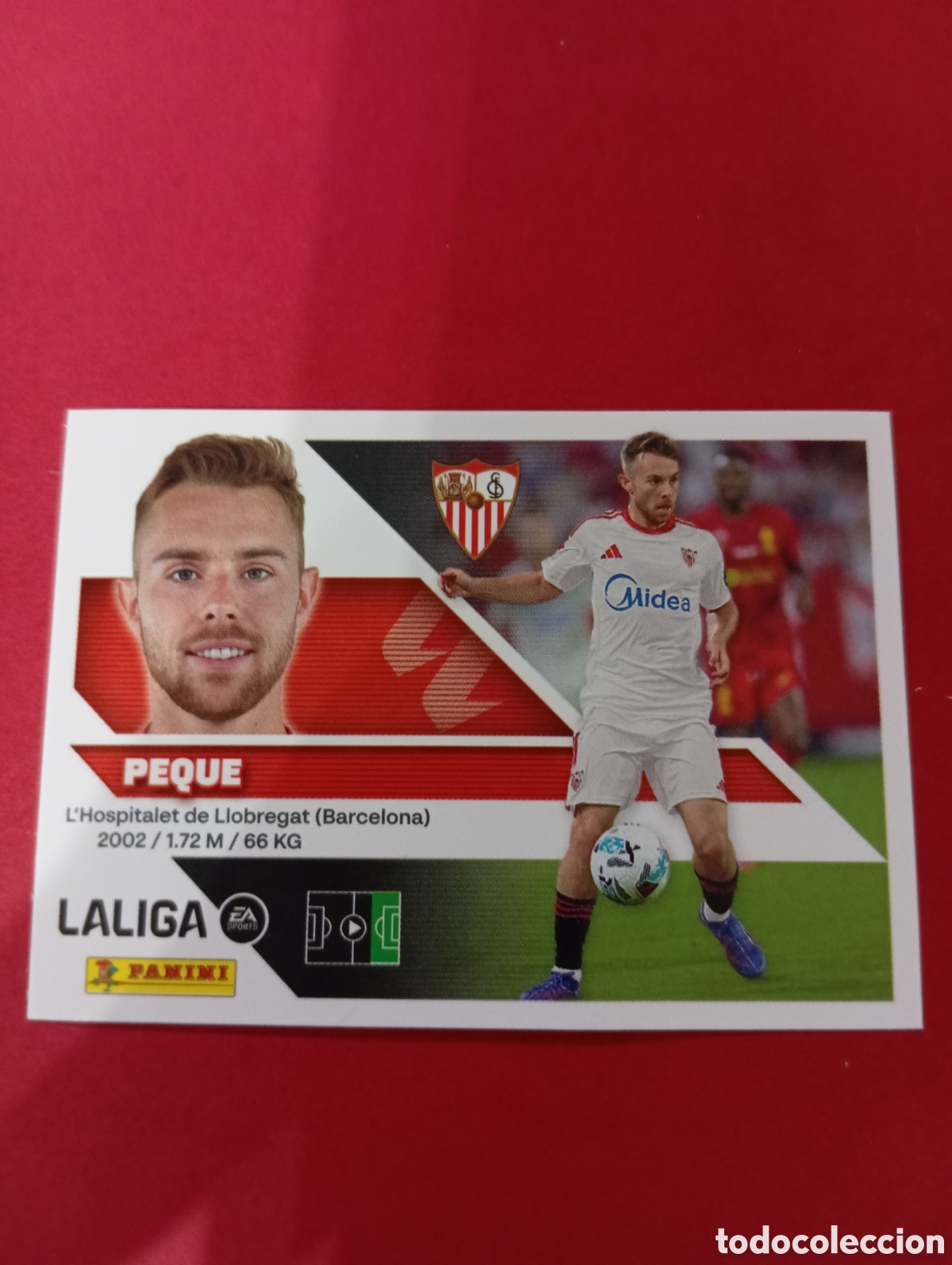 Cromos de Futebol: Peque Sevilla n&deg;17 / PANINI LIGA ESTE 2026/2027