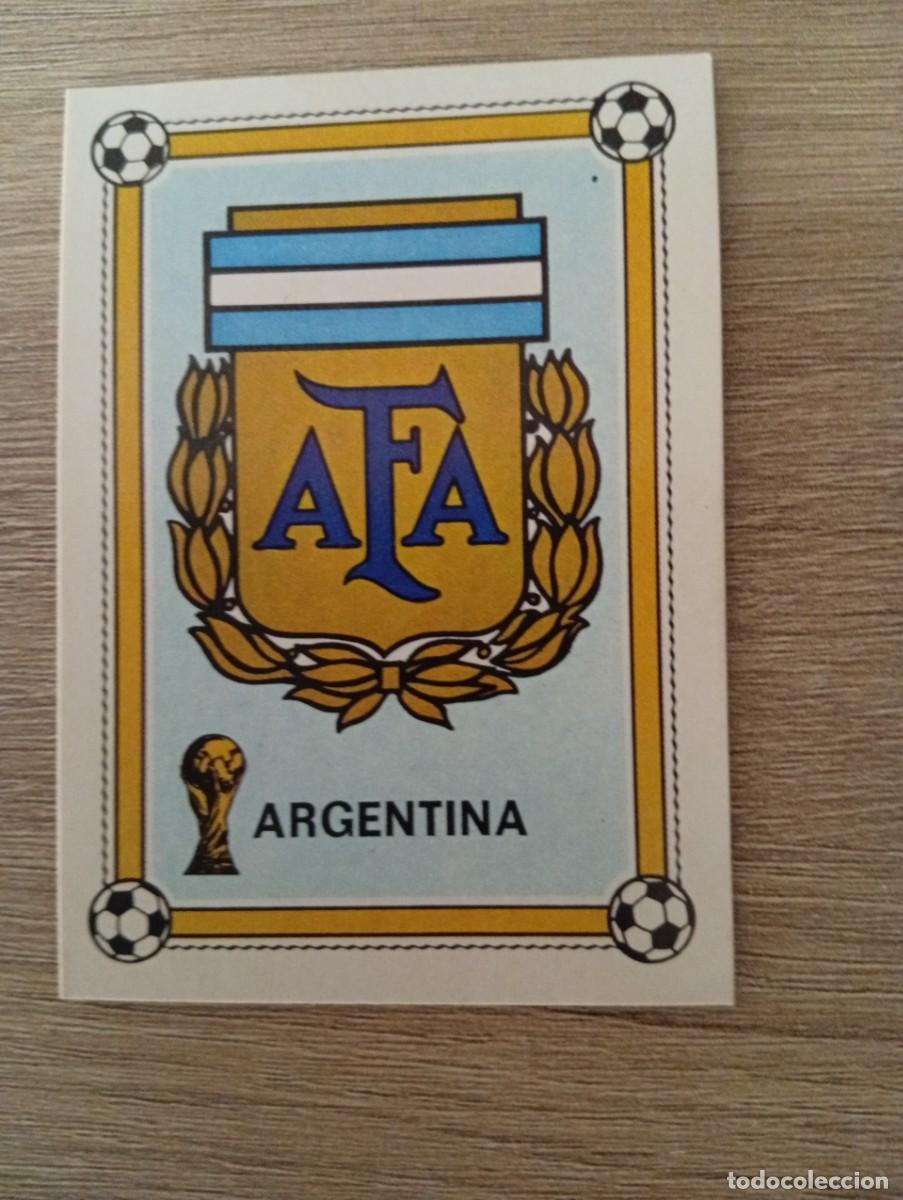 Cromos de Futebol: ESCUDO ARGENTINA 43 PANINI MUNDIAL ARGENTINA 78-ARGENTINA 1978 SIN PEGAR NUNCA PEGADO