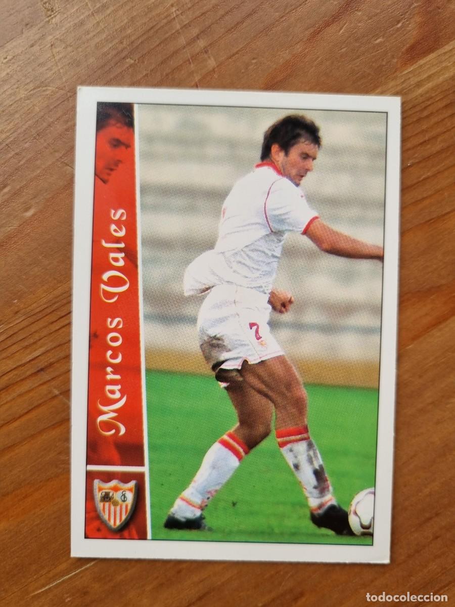 Cromos de Futebol: 207 MARCOS VALES (Sevilla FC). Las Fichas de la Liga 2002 2003 02 03 (Mundicromo)