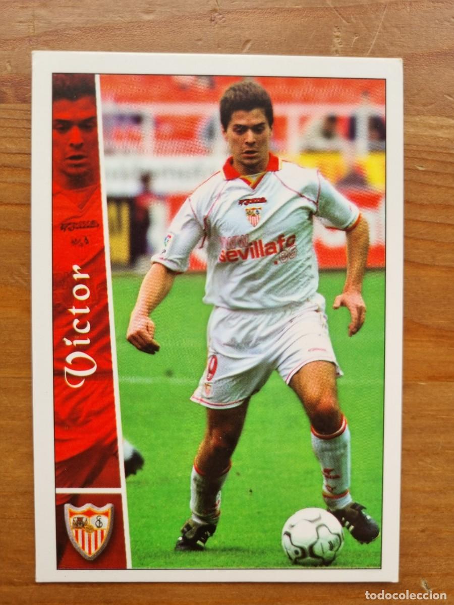 Cromos de Futebol: 209 V&Iacute;CTOR (Sevilla FC). Las Fichas de la Liga 2002 2003 02 03 (Mundicromo)