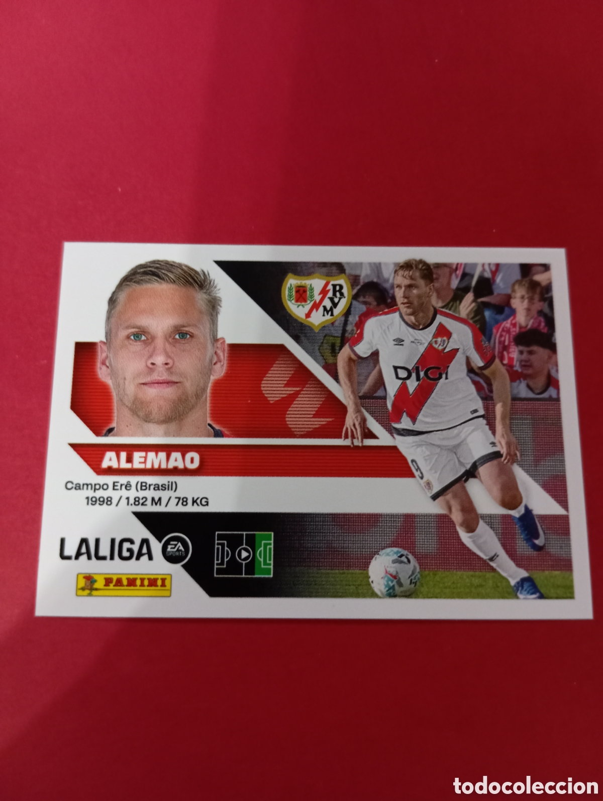 Cromos de f&uacute;tbol: Alemao Rayo Vallecano n&deg;20 / PANINI LIGA ESTE 2026/2027