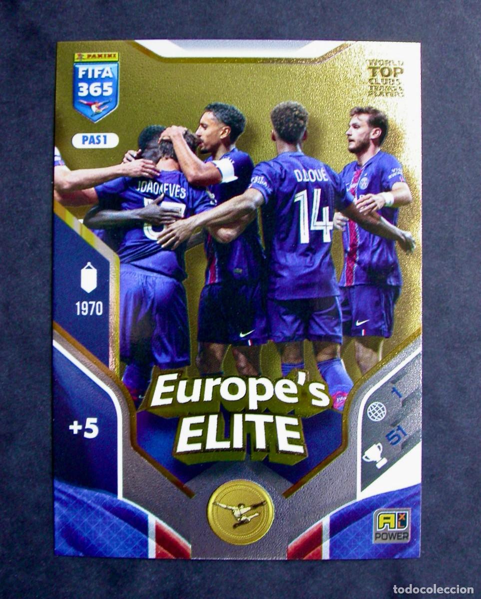 Fu&szlig;ball-Sticker: PAS1 PAR&Iacute;S SAINT-GERMAIN / ADRENALYN XL FIFA 365 2025-2026 / EUROPE'S ELITE / PANINI