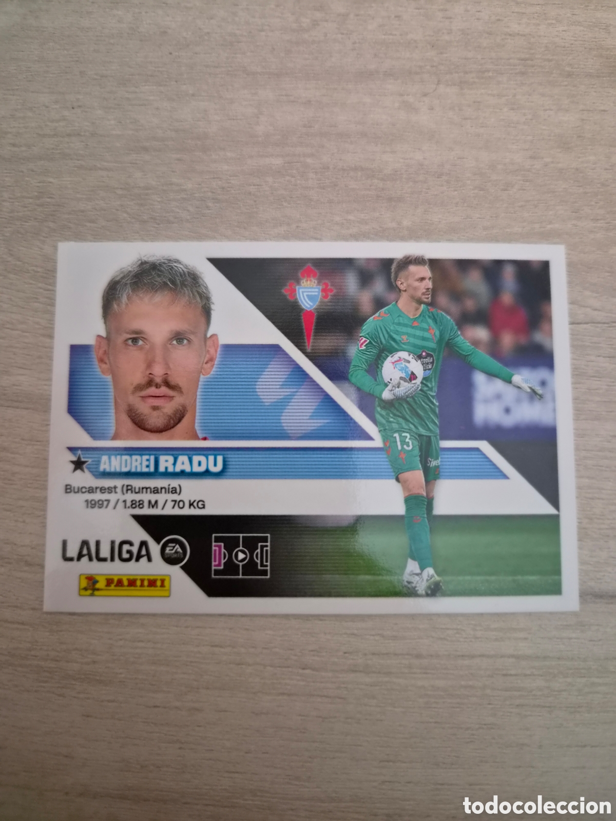 Fu&szlig;ball-Sticker: N&deg;3 Celta de Vigo Radu Liga Este 26/27