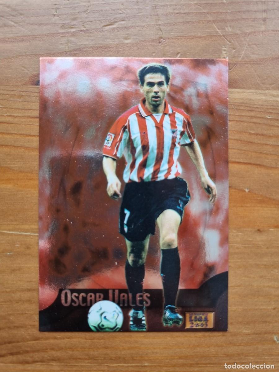 Fu&szlig;ball-Sticker: 243 OSCAR VALES (Athletic Club) EL MEJOR. Las Fichas de la Liga 2002 2003 02 03 (Mundicromo)