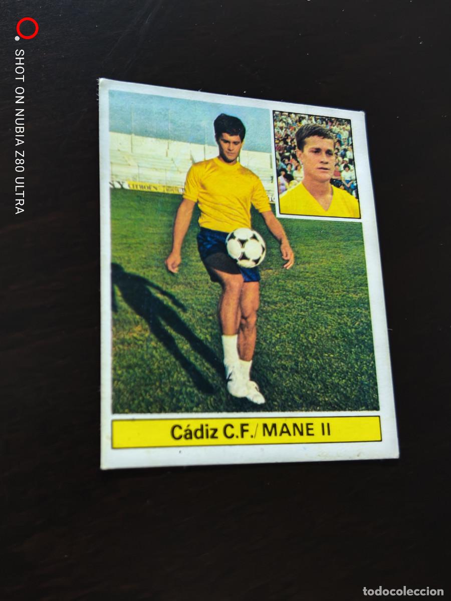 Figurine di Calcio: Mane II C&aacute;diz CF Editorial Este 81/82. 1981/1982, despegado