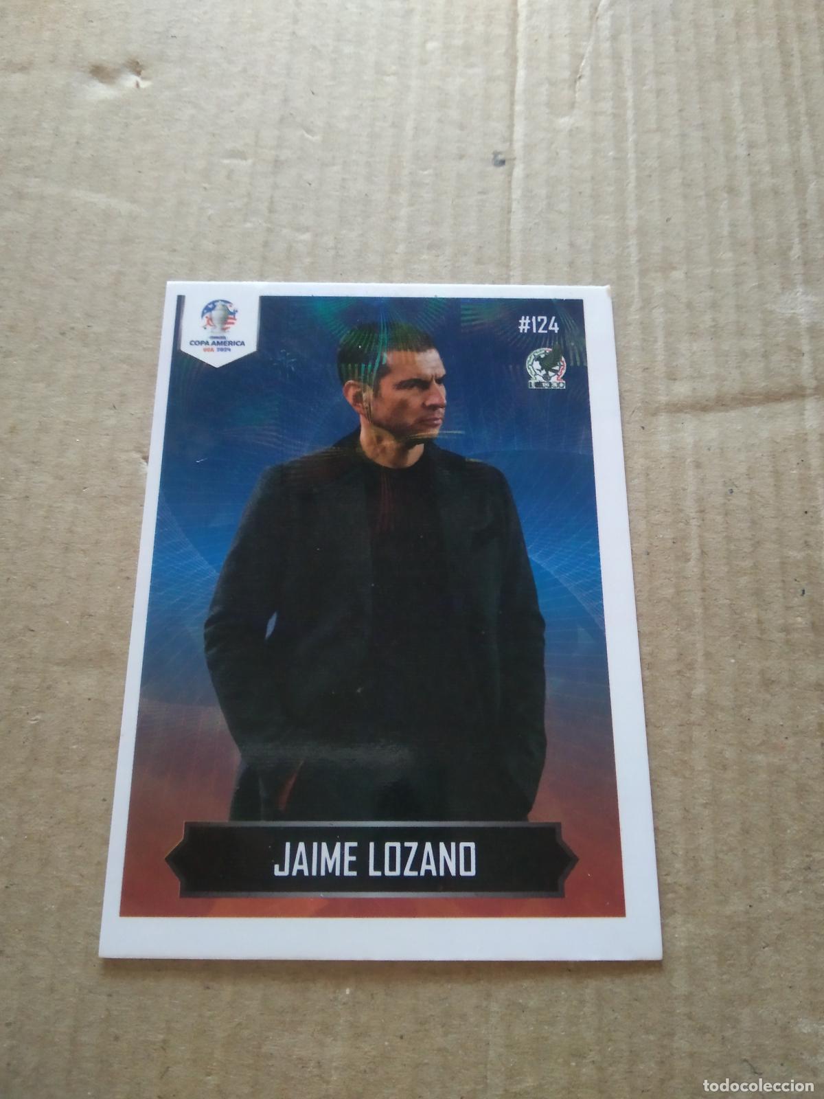 Fu&szlig;ball-Sticker: 124 JAIME LOZANO MEXICO CROMO FUTBOL COPA AMERICA 2024 EDITADO EN PERU