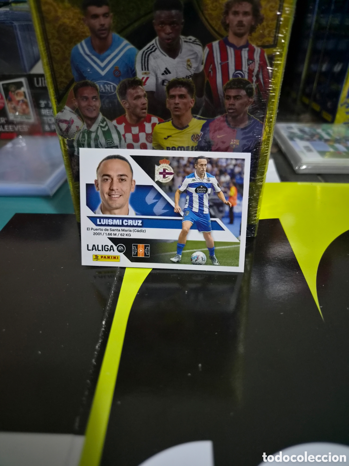 Figurine di Calcio: N&deg;15 Deportivo La Coru&ntilde;a Luismi Cruz Liga Este 26/27