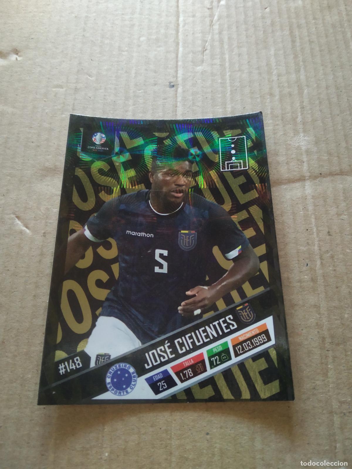 Figurine di Calcio: 148 JOSE CIFUENTES ECUADOR CROMO FUTBOL COPA AMERICA 2024 EDITADO EN PERU