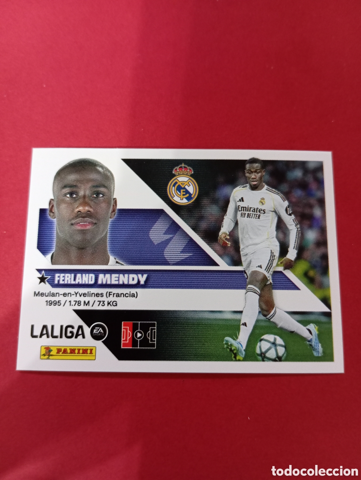 Fu&szlig;ball-Sticker: Mendy Real Madrid n&deg;10B / PANINI LIGA ESTE 2026/2027