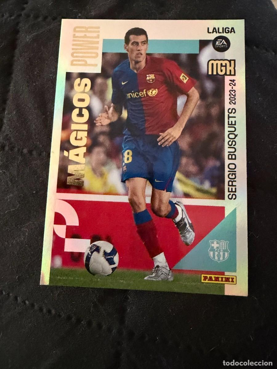 Fu&szlig;ball-Sticker: megacracks 23-24 busquets power fc barcelona