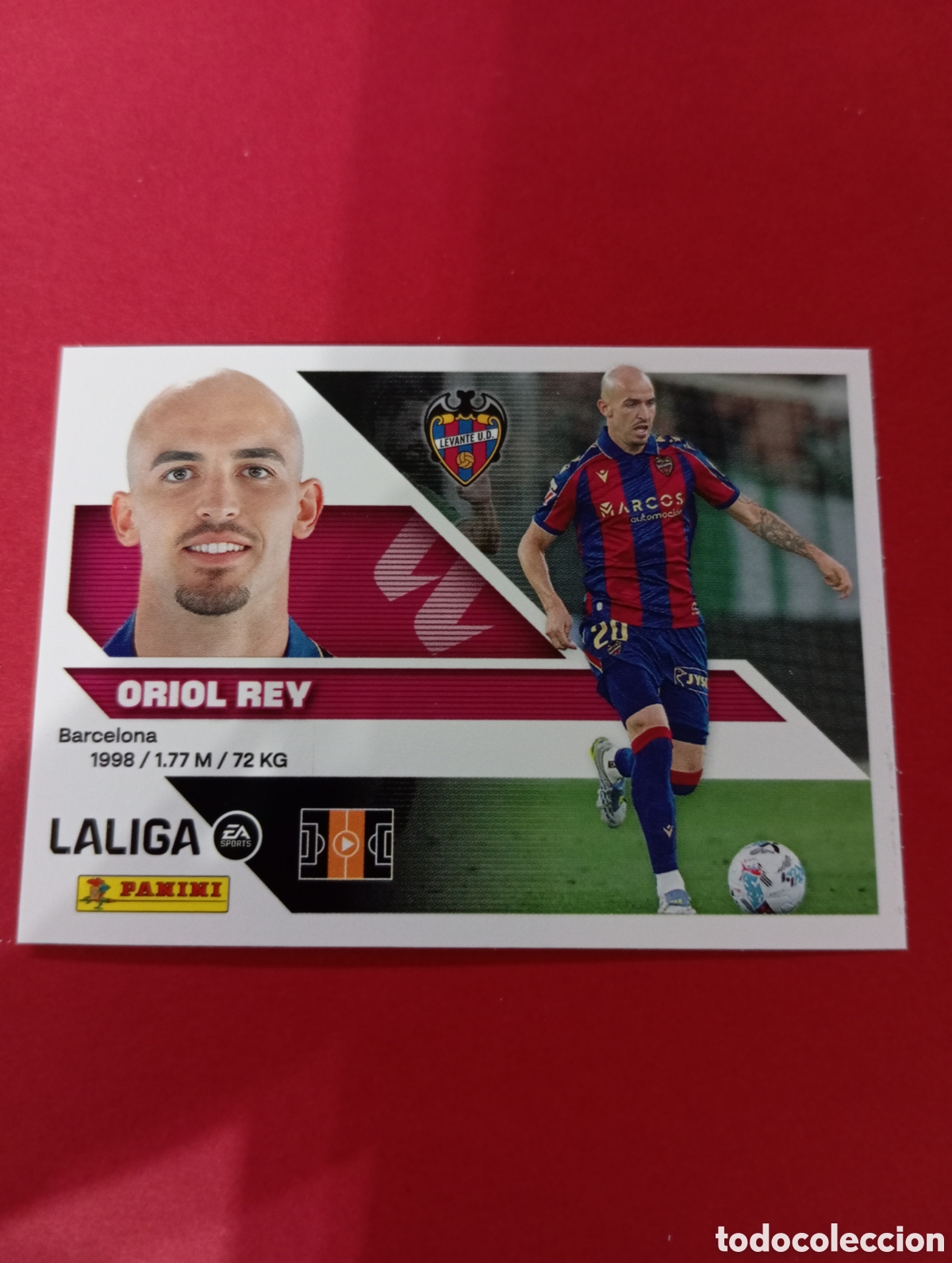 Fu&szlig;ball-Sticker: Oriol Rey Levante n&deg;11 / PANINI LIGA ESTE 2026/2027