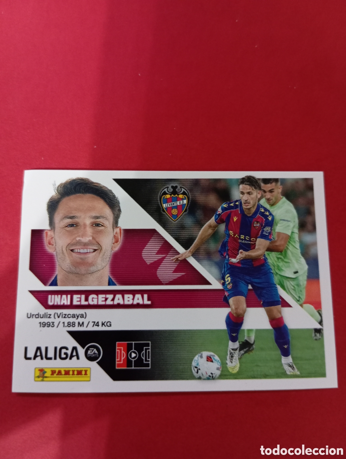 Fu&szlig;ball-Sticker: Elgezabal Levante n&deg;6 / PANINI LIGA ESTE 2026/2027